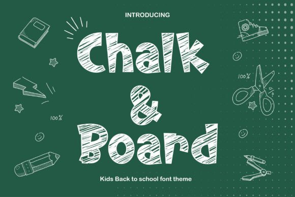 Chalk and Board: The Font for Authentic Design