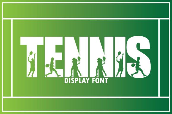 Tennis: A Playful Font for Modern Design